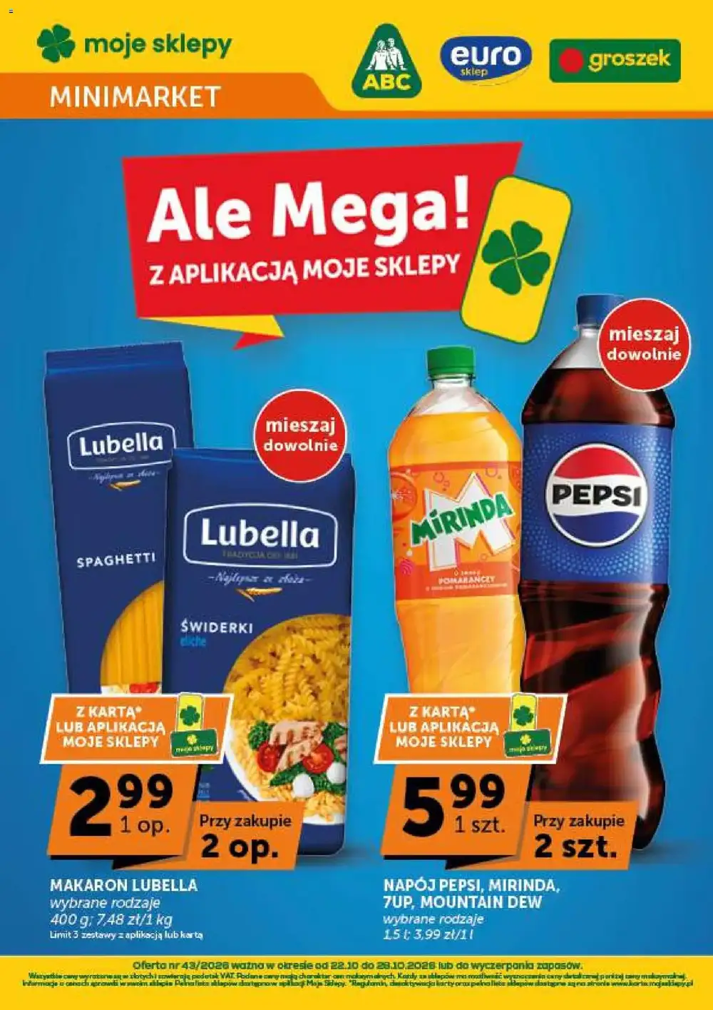ABC gazetka od 22.10.2026 – Produkty codzienne promocje