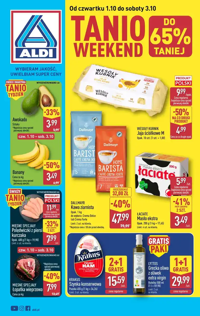 Aldi gazetka promocyjna od 01.10.2026