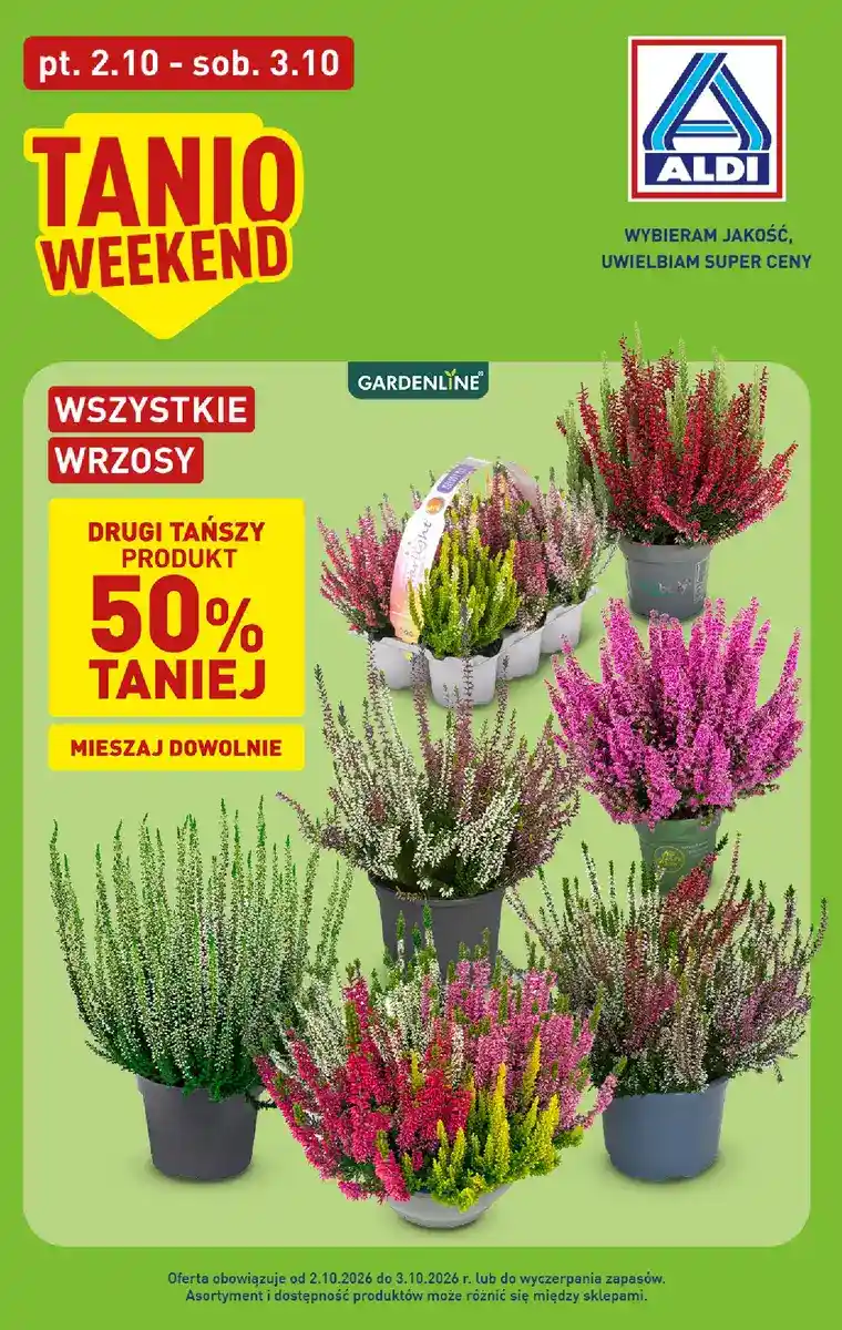 Aldi gazetka promocyjna od 02.10.2026