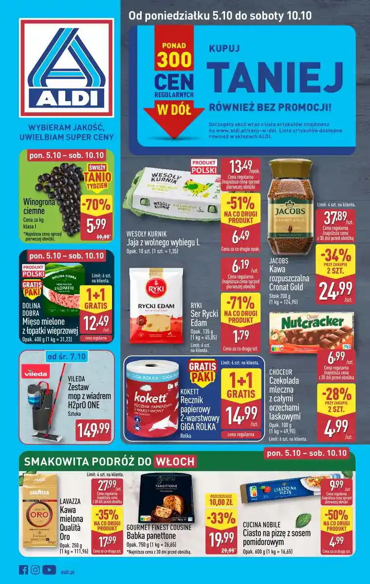 Aldi gazetka promocyjna od 05.10.2026