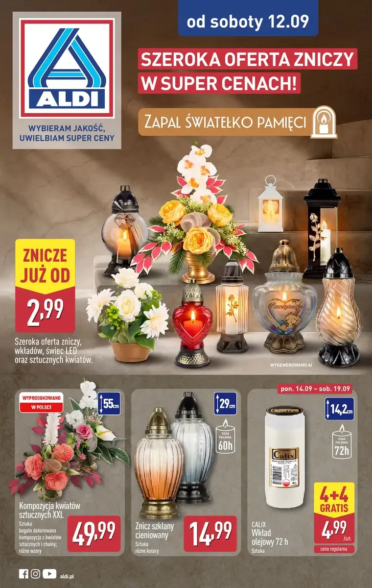 Aldi gazetka promocyjna od 14.09.2026