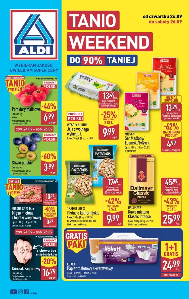 Aldi gazetka promocyjna od 24.09.2026