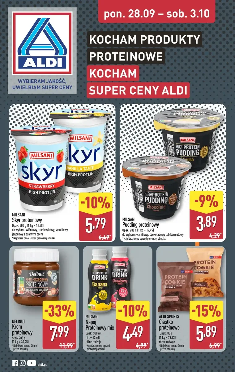 Aldi gazetka promocyjna od 28.09.2026