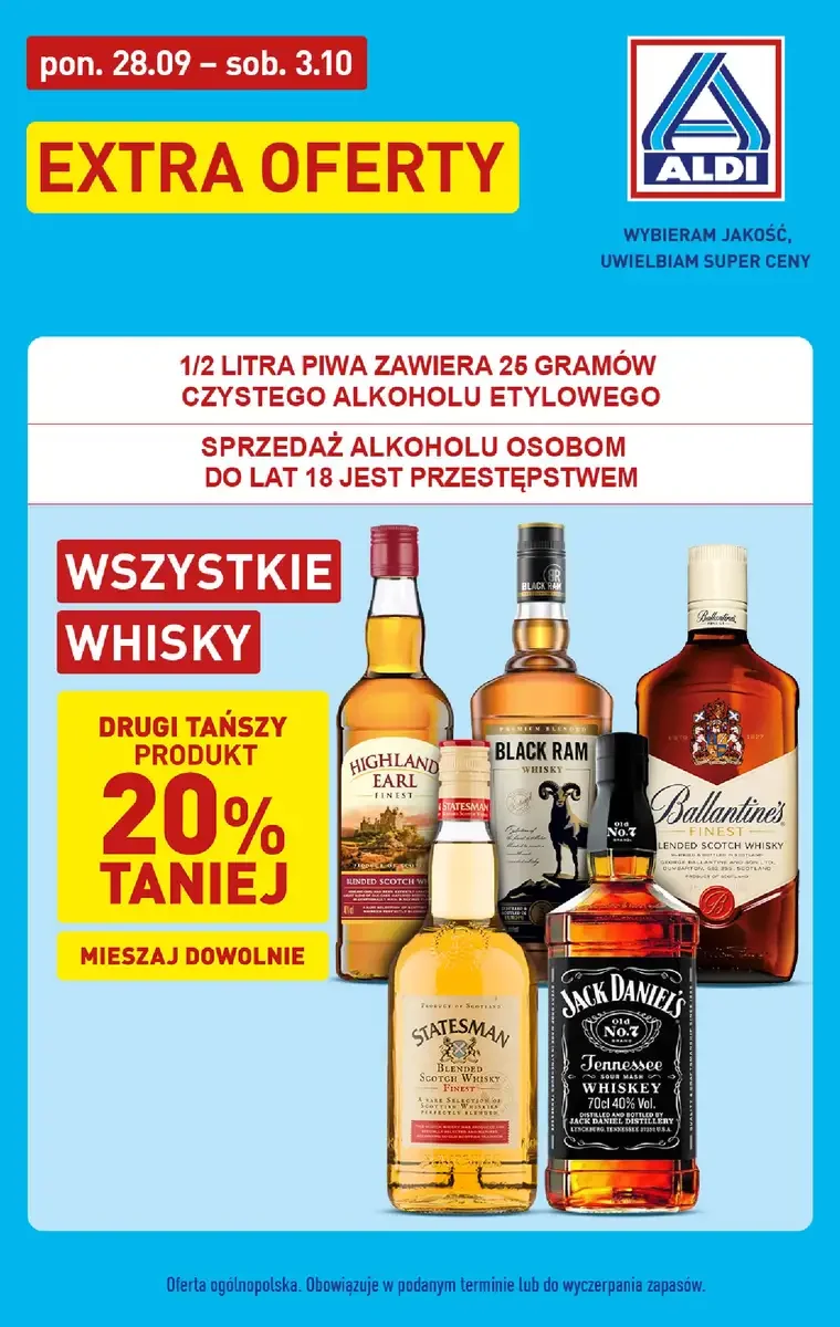 Aldi gazetka promocyjna od 28.09.2026