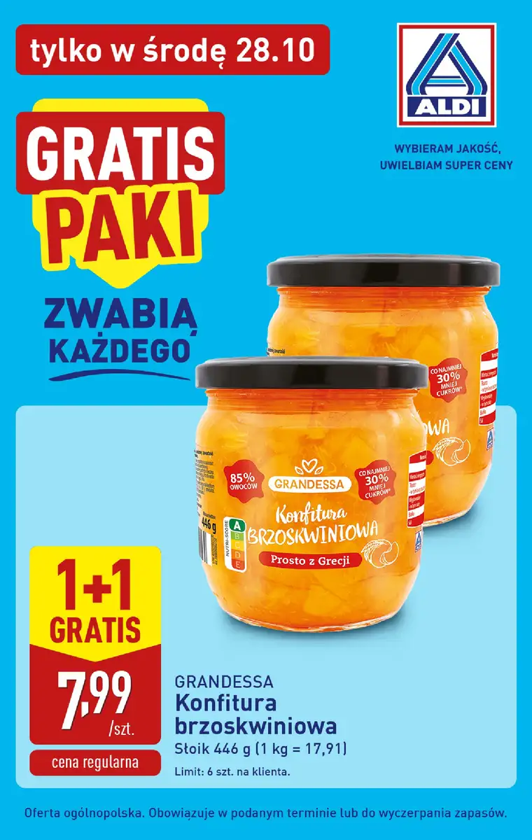 Aldi gazetka od 28.10.2026 – Tania ŚRODA w ! - strona 3