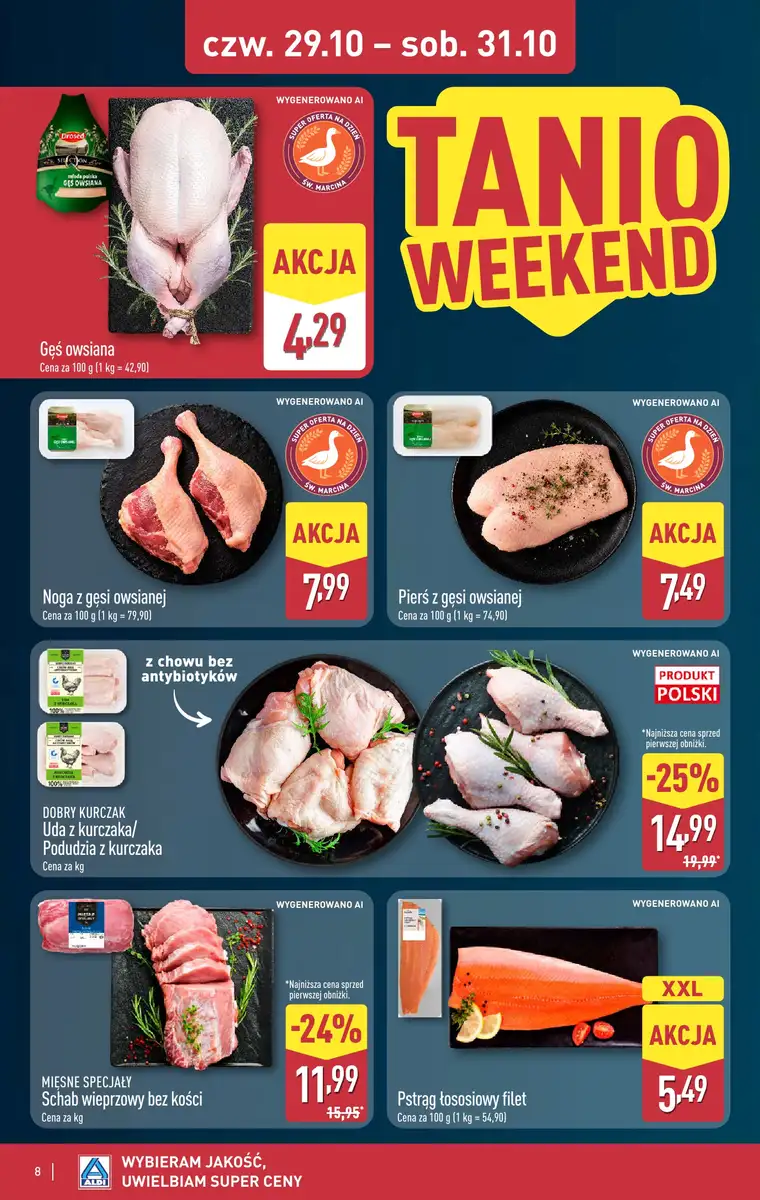 Aldi gazetka od 29.10.2026 – Weekend super cen w ! - strona 8