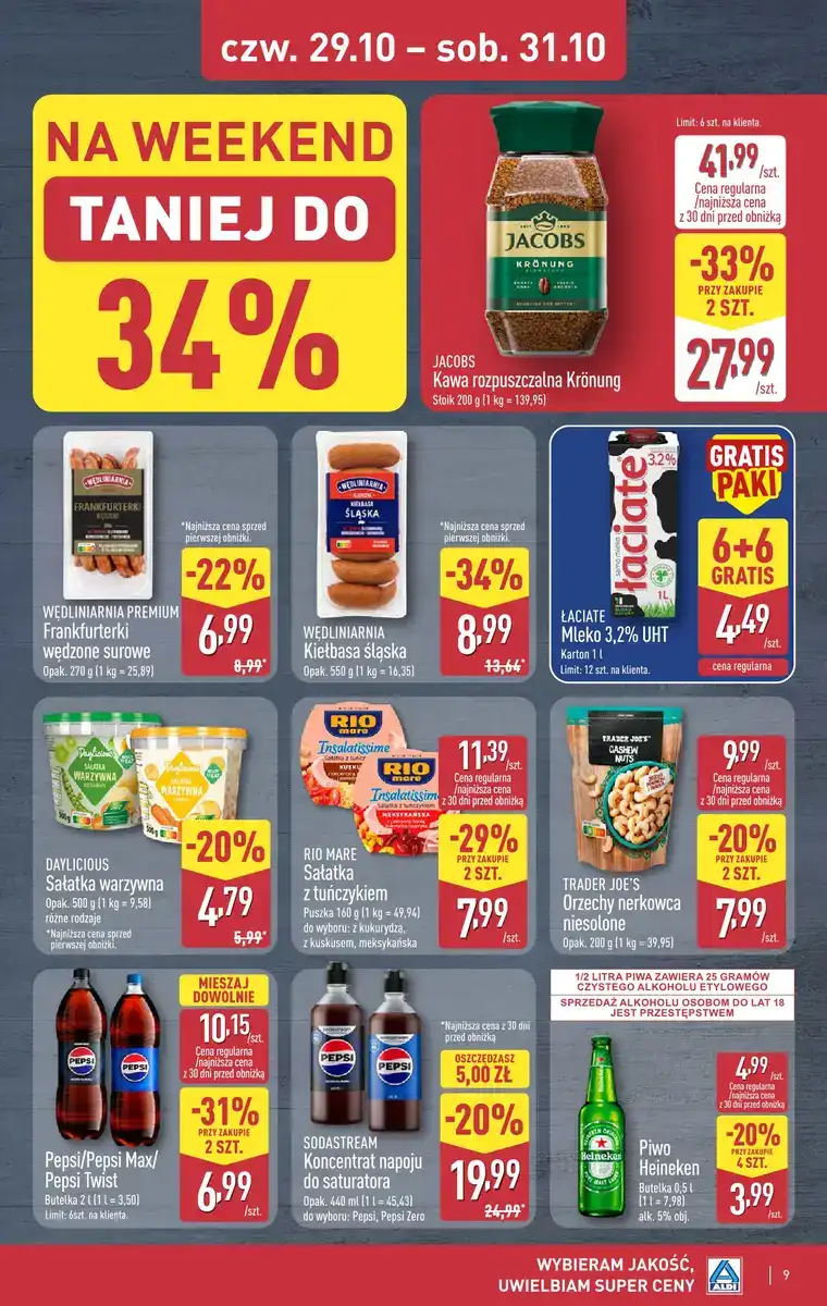 Aldi gazetka od 29.10.2026 – Weekend super cen - strona 9