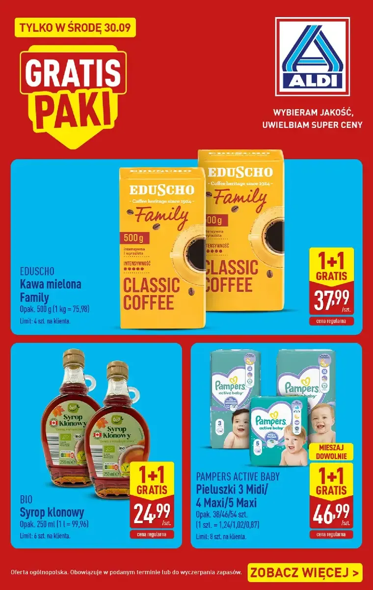 Aldi gazetka promocyjna od 30.09.2026