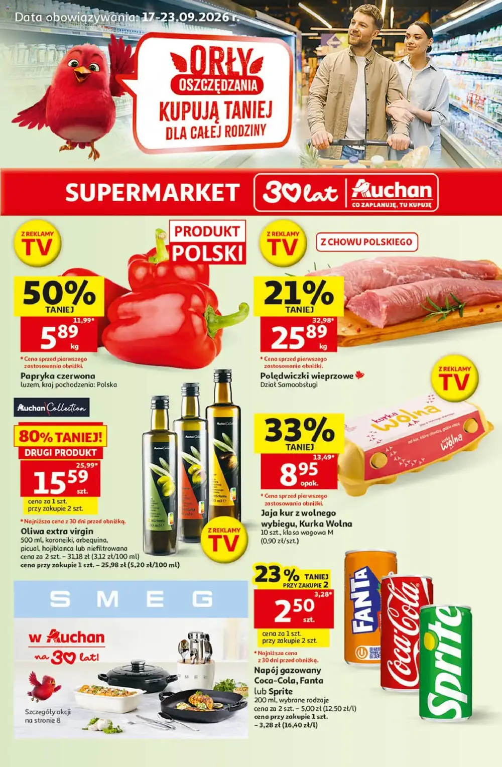 Auchan gazetka promocyjna od 17.09.2026