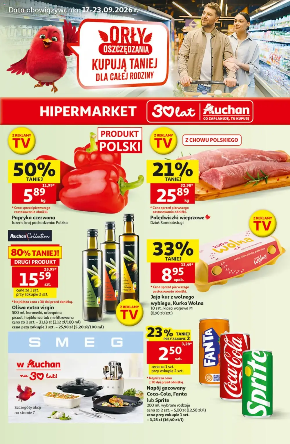 Auchan gazetka promocyjna od 17.09.2026
