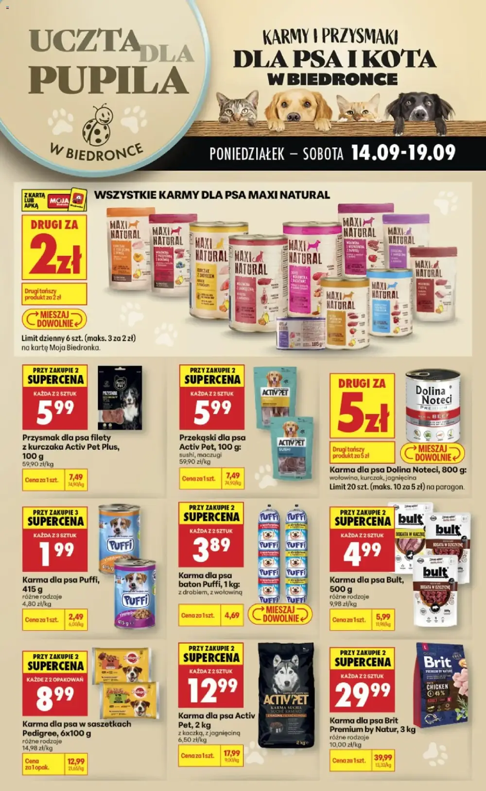 Biedronka gazetka promocyjna od 14.09.2026