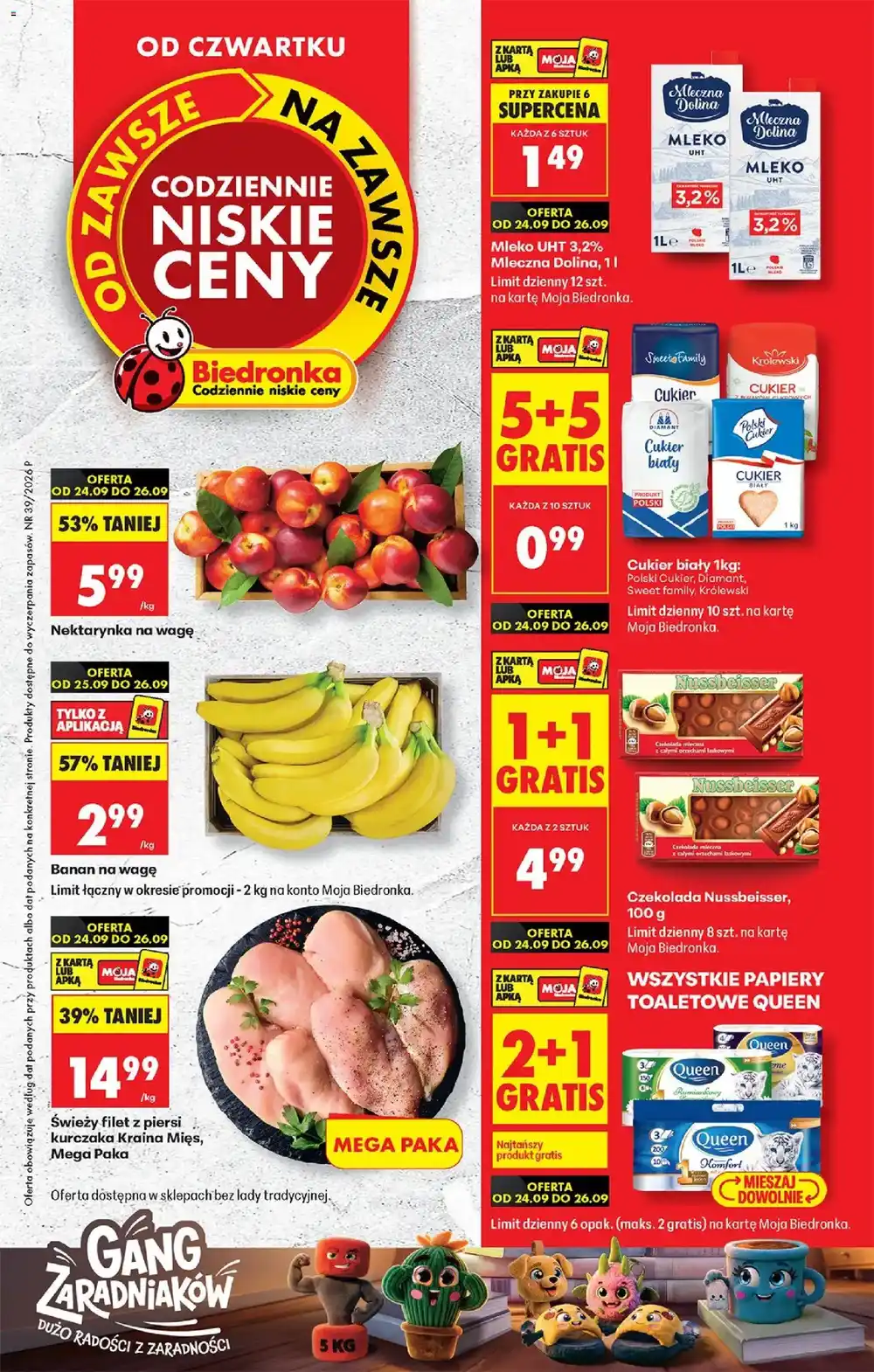 Biedronka gazetka promocyjna od 24.09.2026