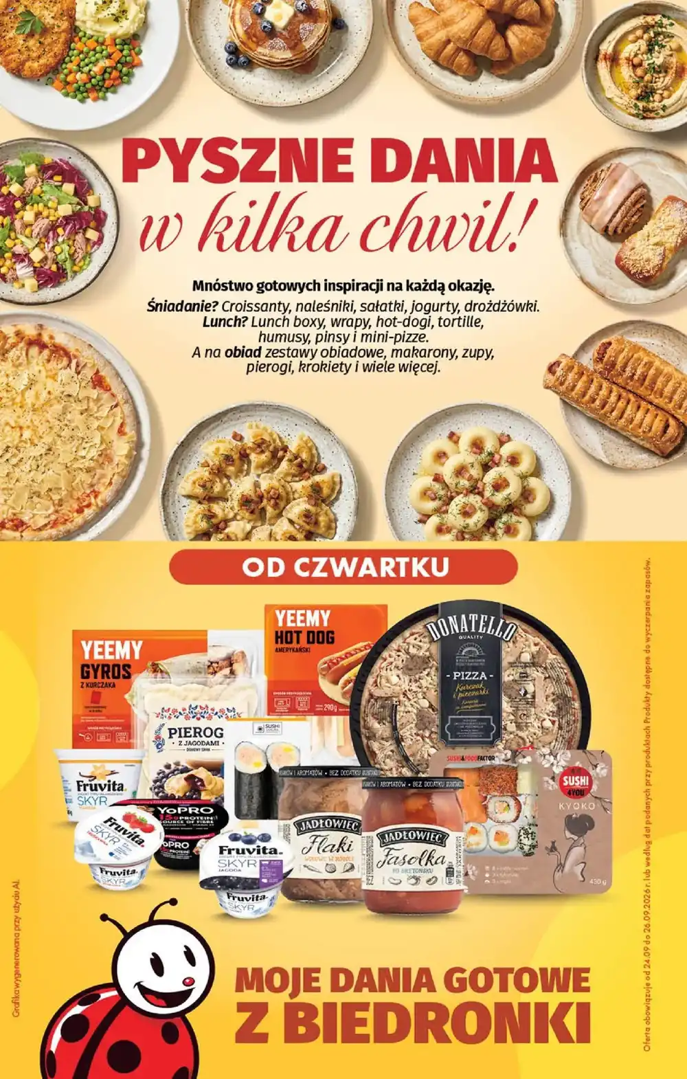 Biedronka gazetka promocyjna od 24.09.2026
