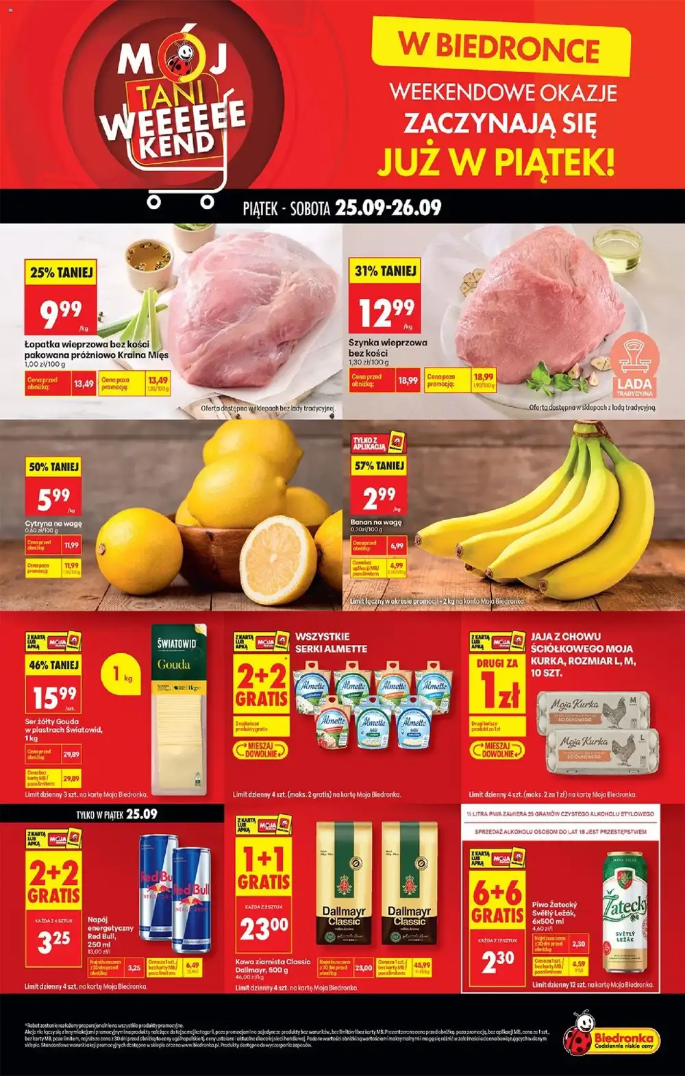 Biedronka gazetka promocyjna od 25.09.2026