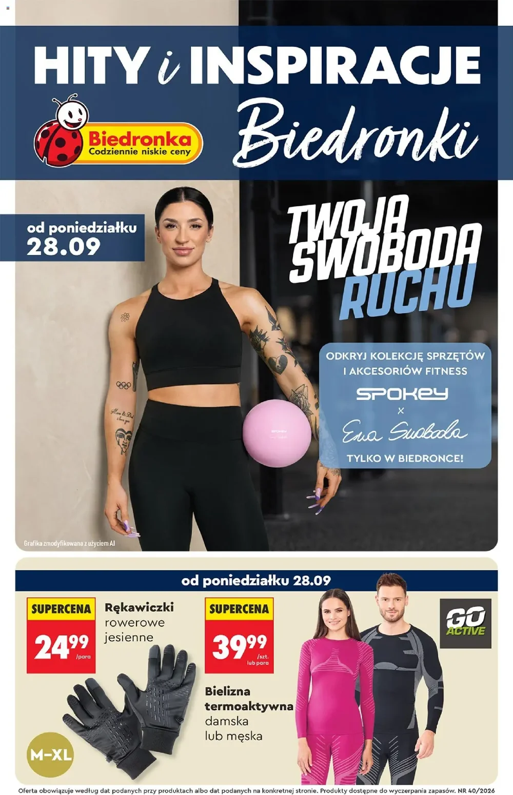 Biedronka gazetka promocyjna od 26.09.2026