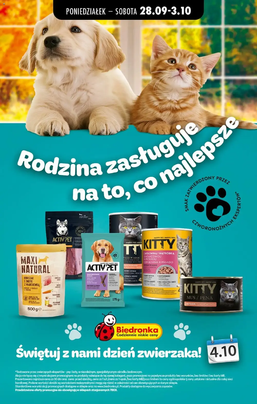 Biedronka gazetka promocyjna od 28.09.2026