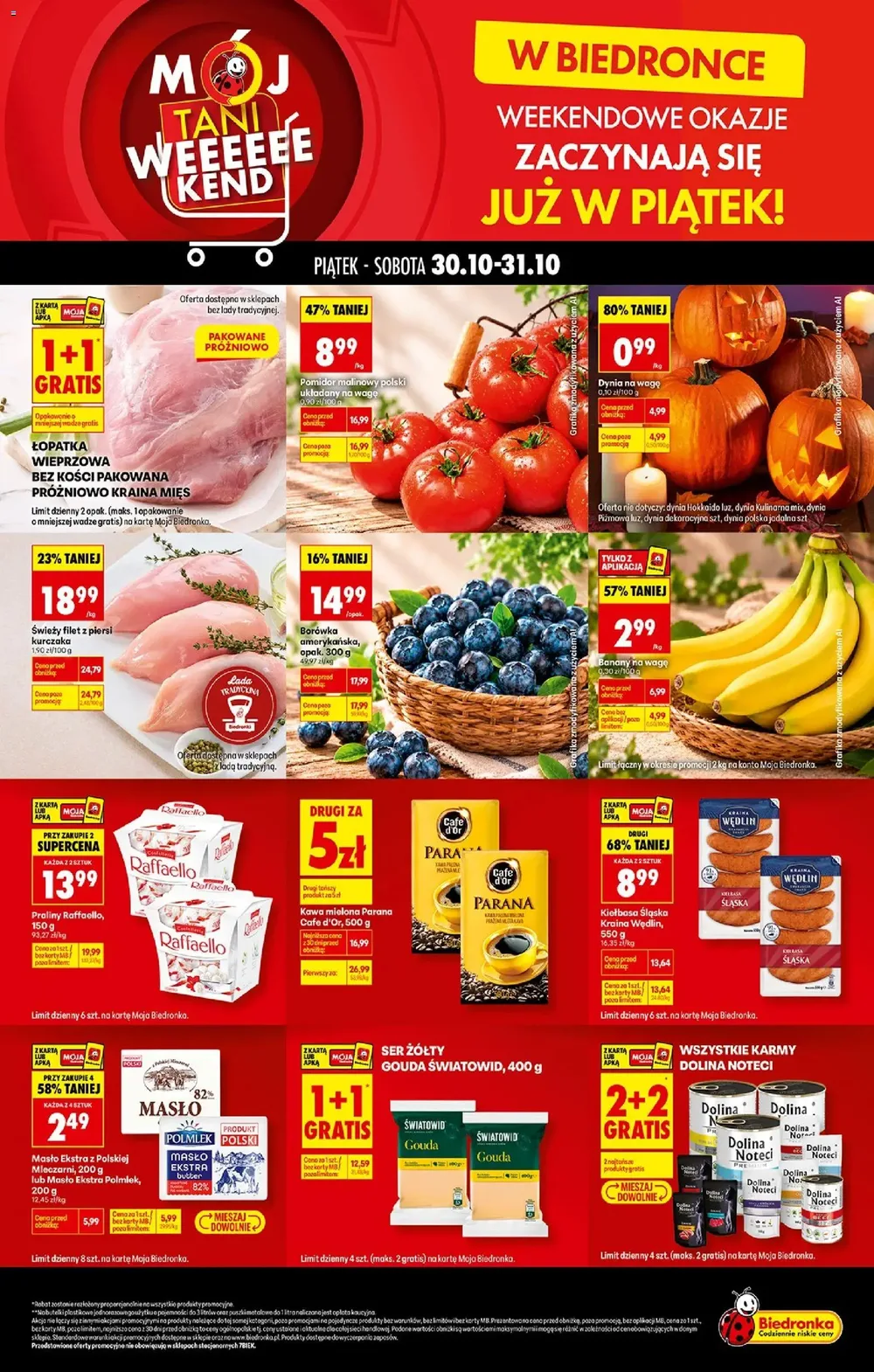 Biedronka gazetka od 30.10.2026 – Weekendowe okazje