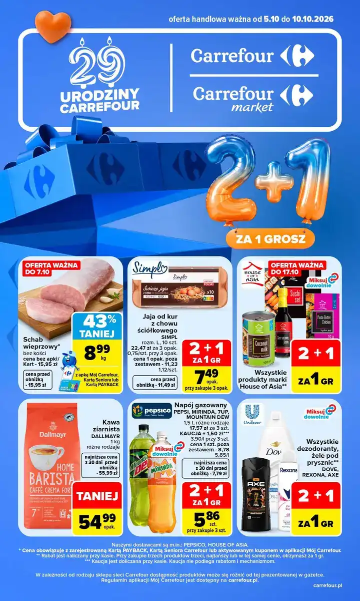 Carrefour gazetka promocyjna od 05.10.2026