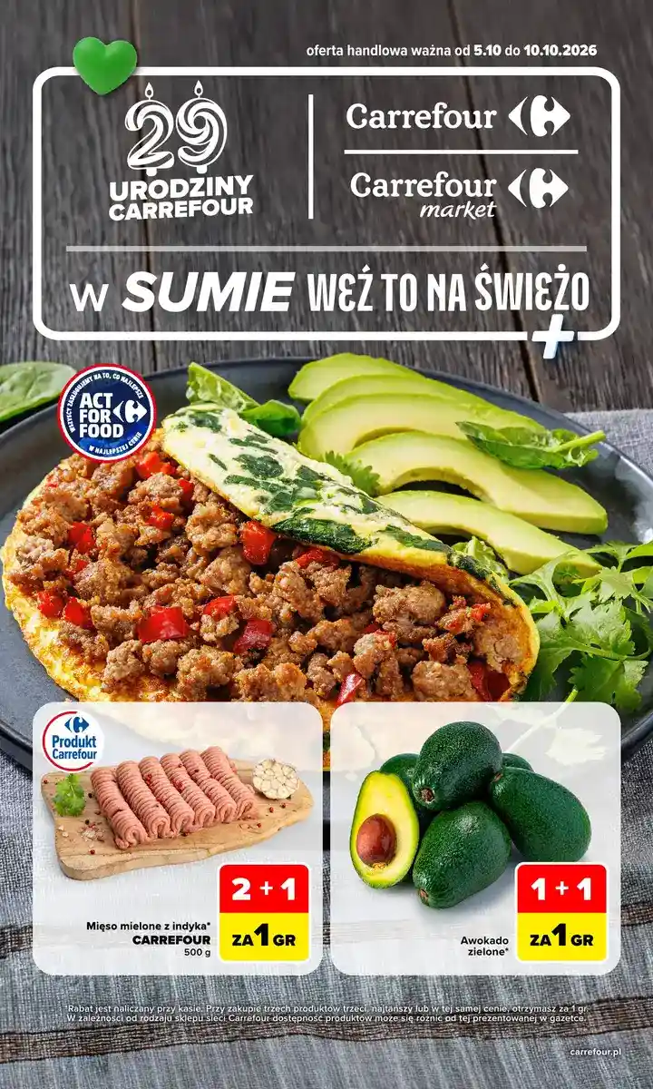 Carrefour gazetka promocyjna od 05.10.2026