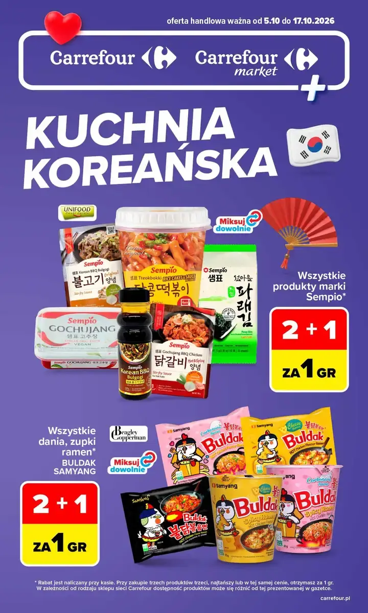 Carrefour gazetka promocyjna od 05.10.2026