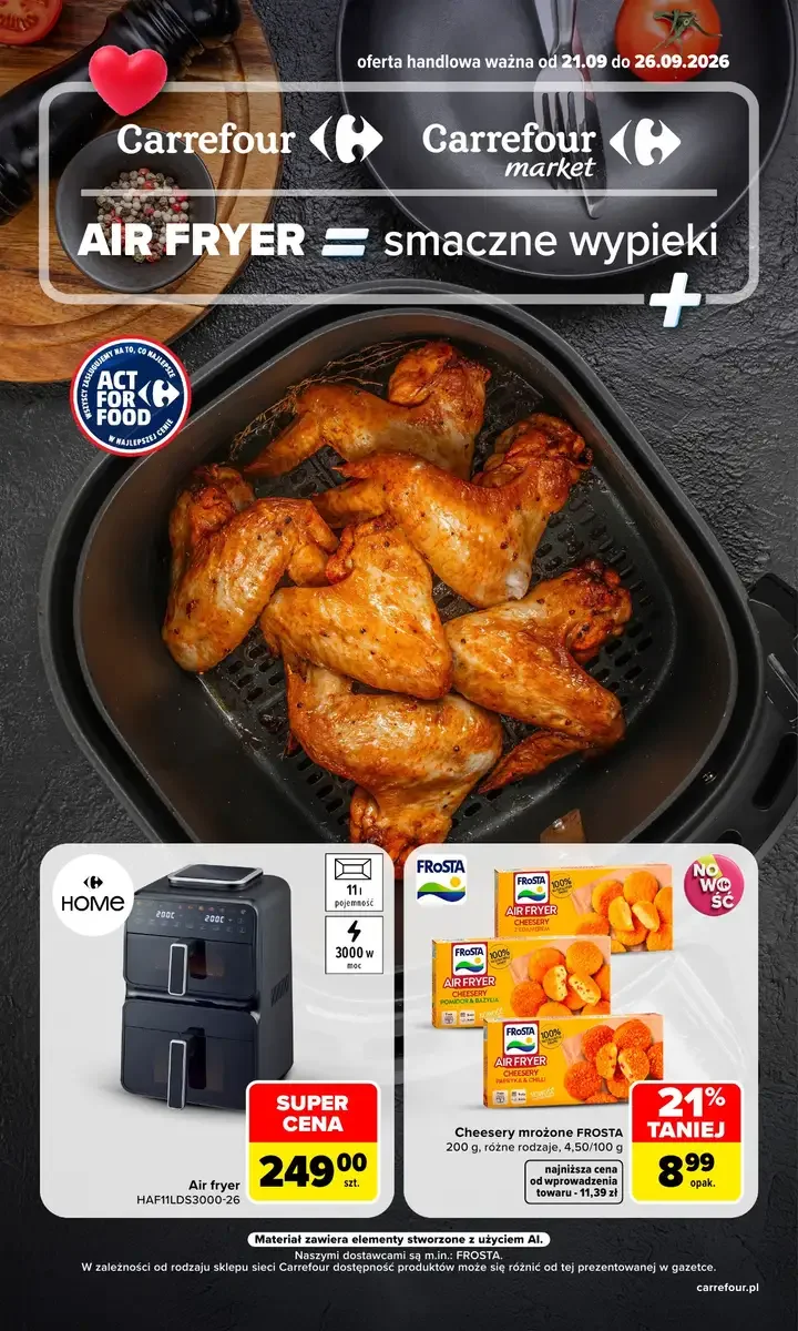 Carrefour gazetka promocyjna od 21.09.2026