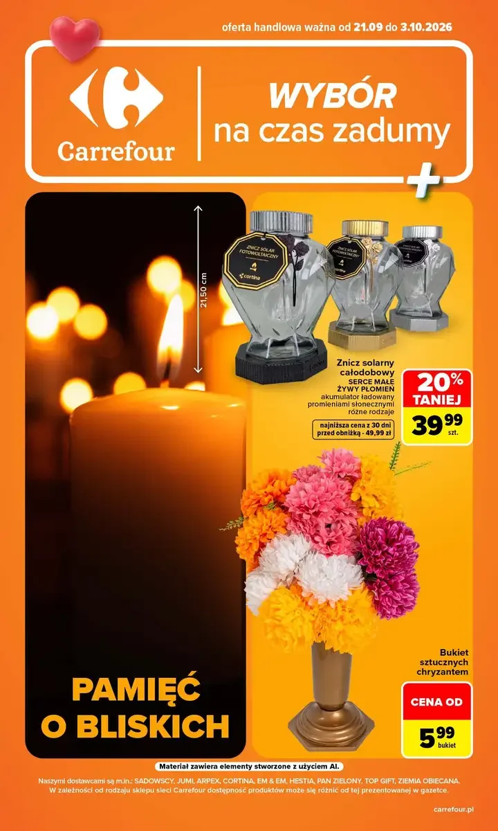 Carrefour gazetka promocyjna od 21.09.2026