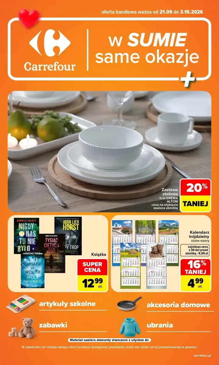 Carrefour gazetka promocyjna od 21.09.2026