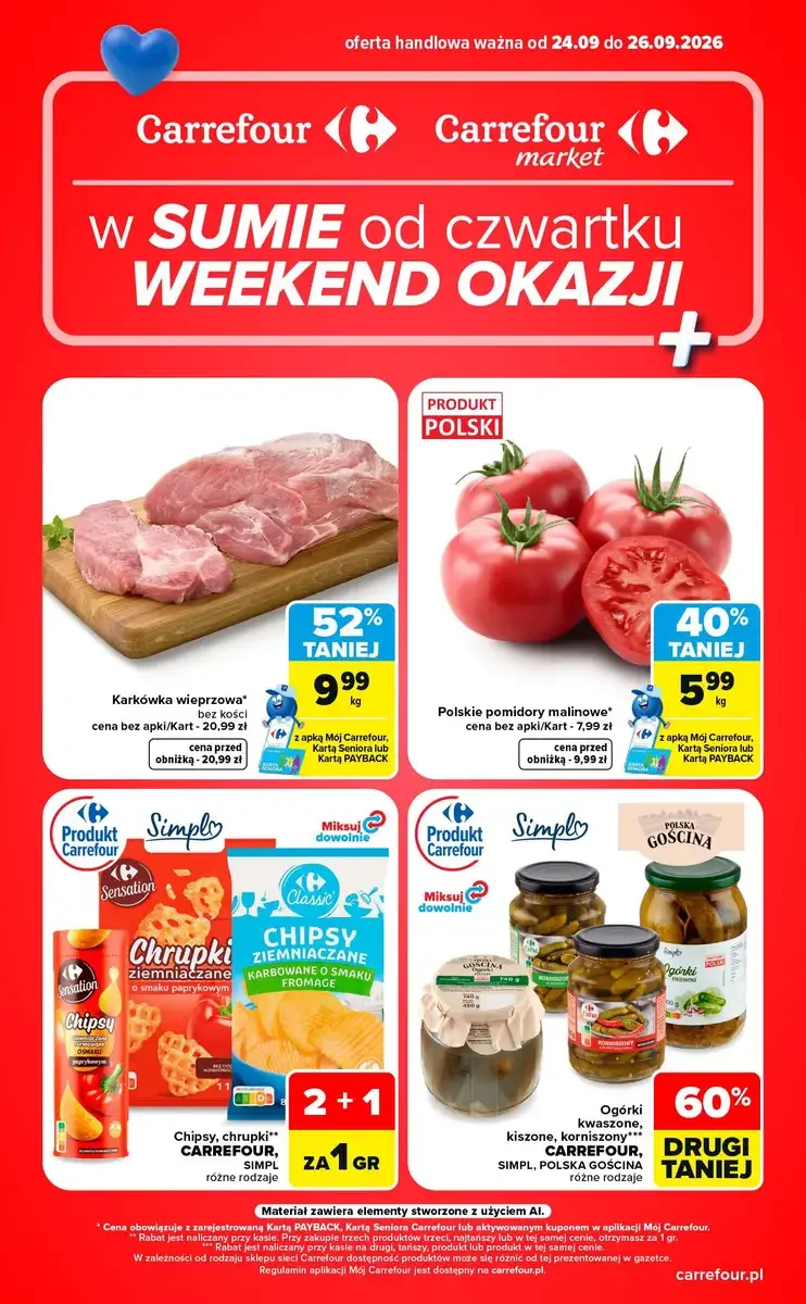 Carrefour gazetka promocyjna od 24.09.2026