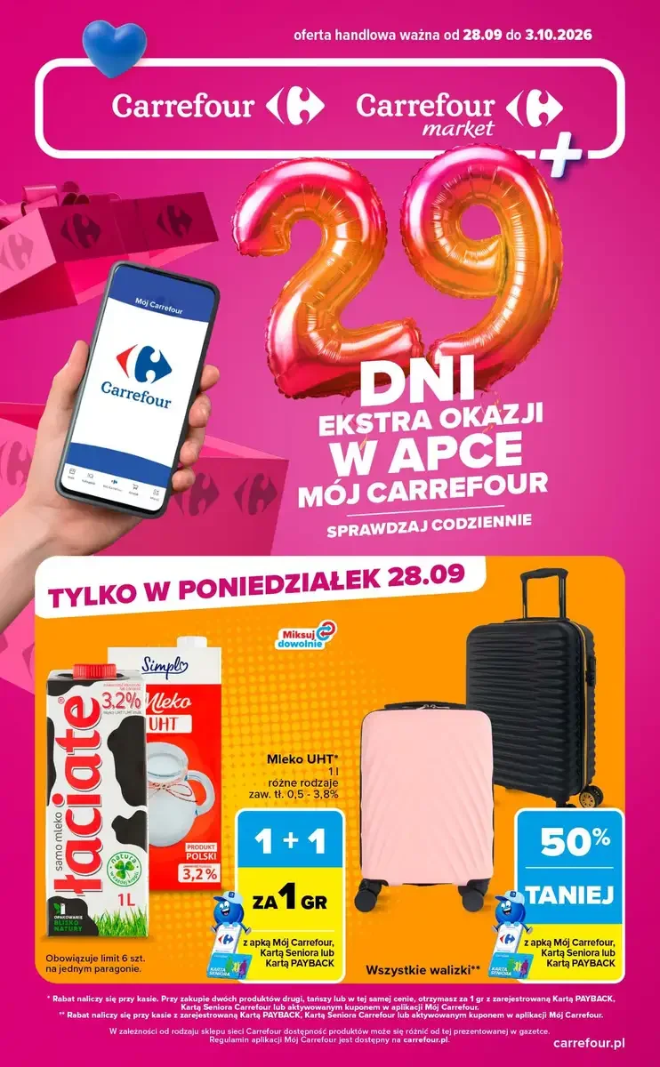 Carrefour gazetka promocyjna od 28.09.2026