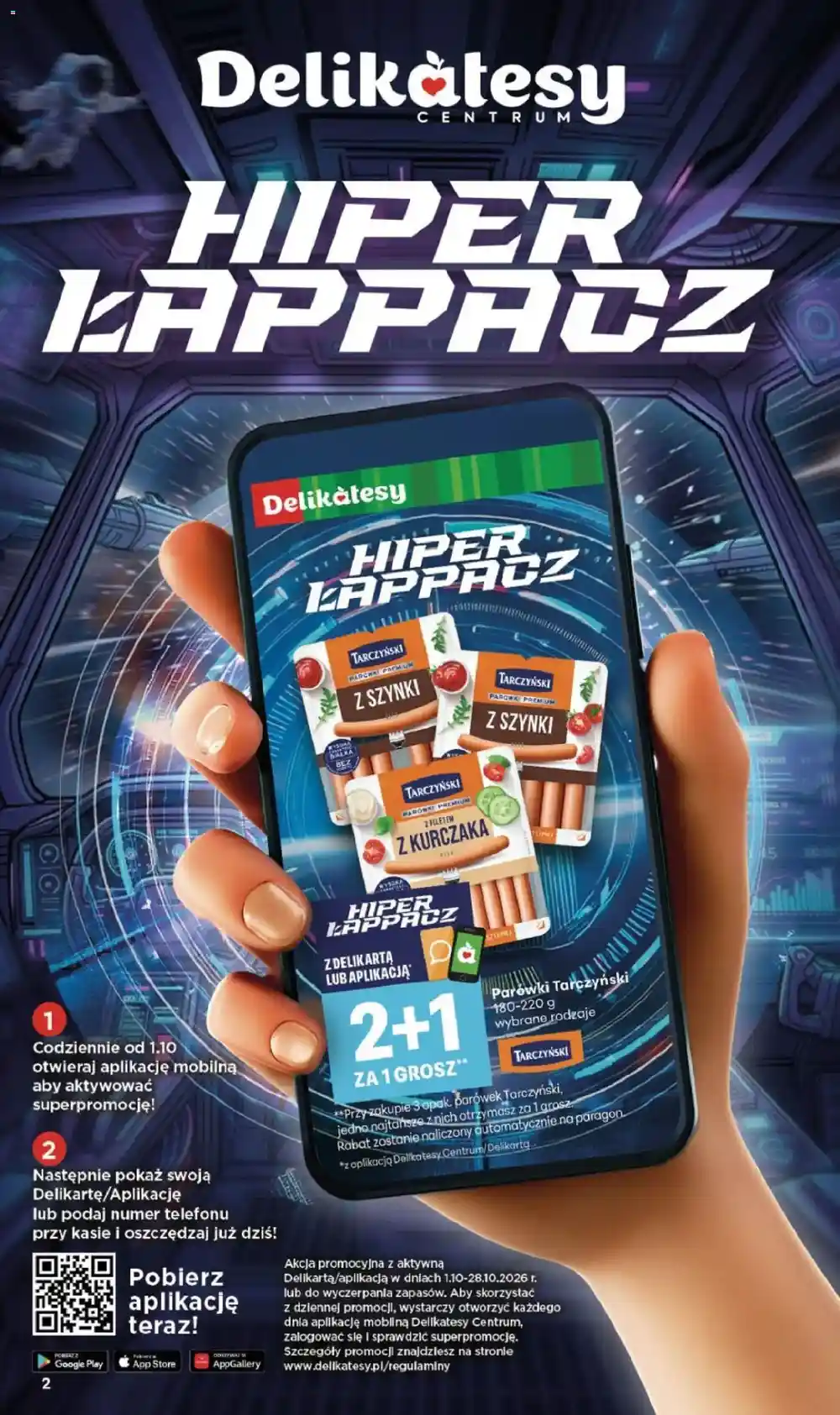 Delikatesy Centrum gazetka promocyjna od 08.10.2026