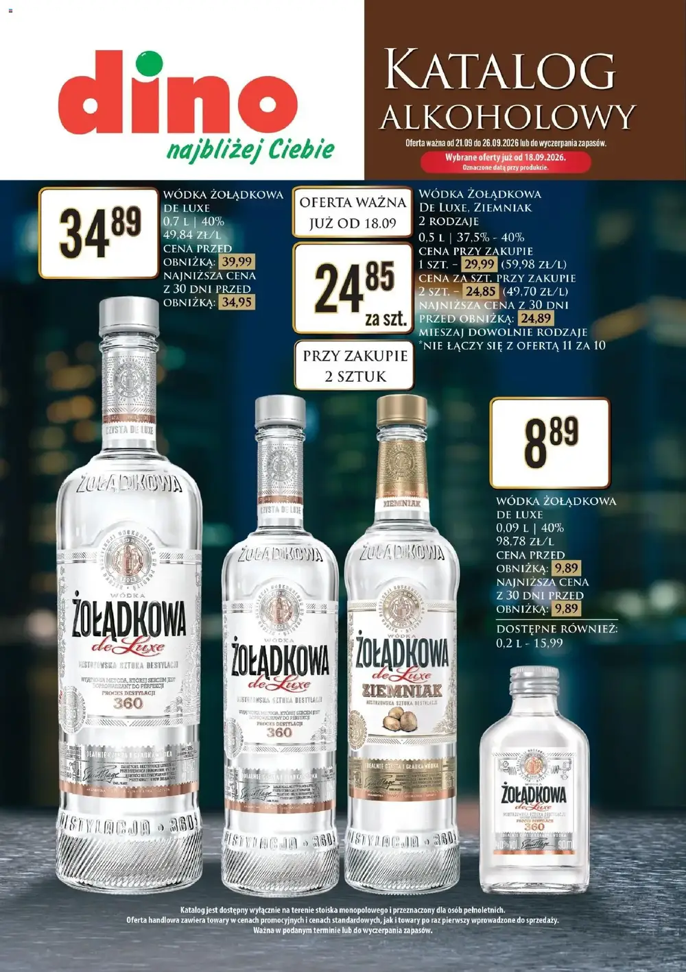 Dino gazetka promocyjna od 18.09.2026