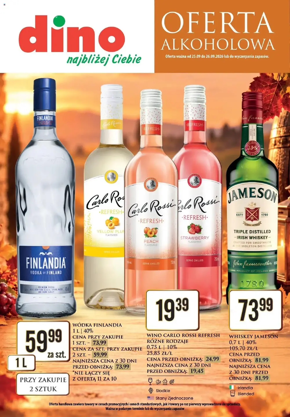 Dino gazetka promocyjna od 25.09.2026