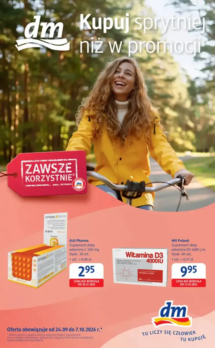 Drogerie DM gazetka promocyjna od 24.09.2026