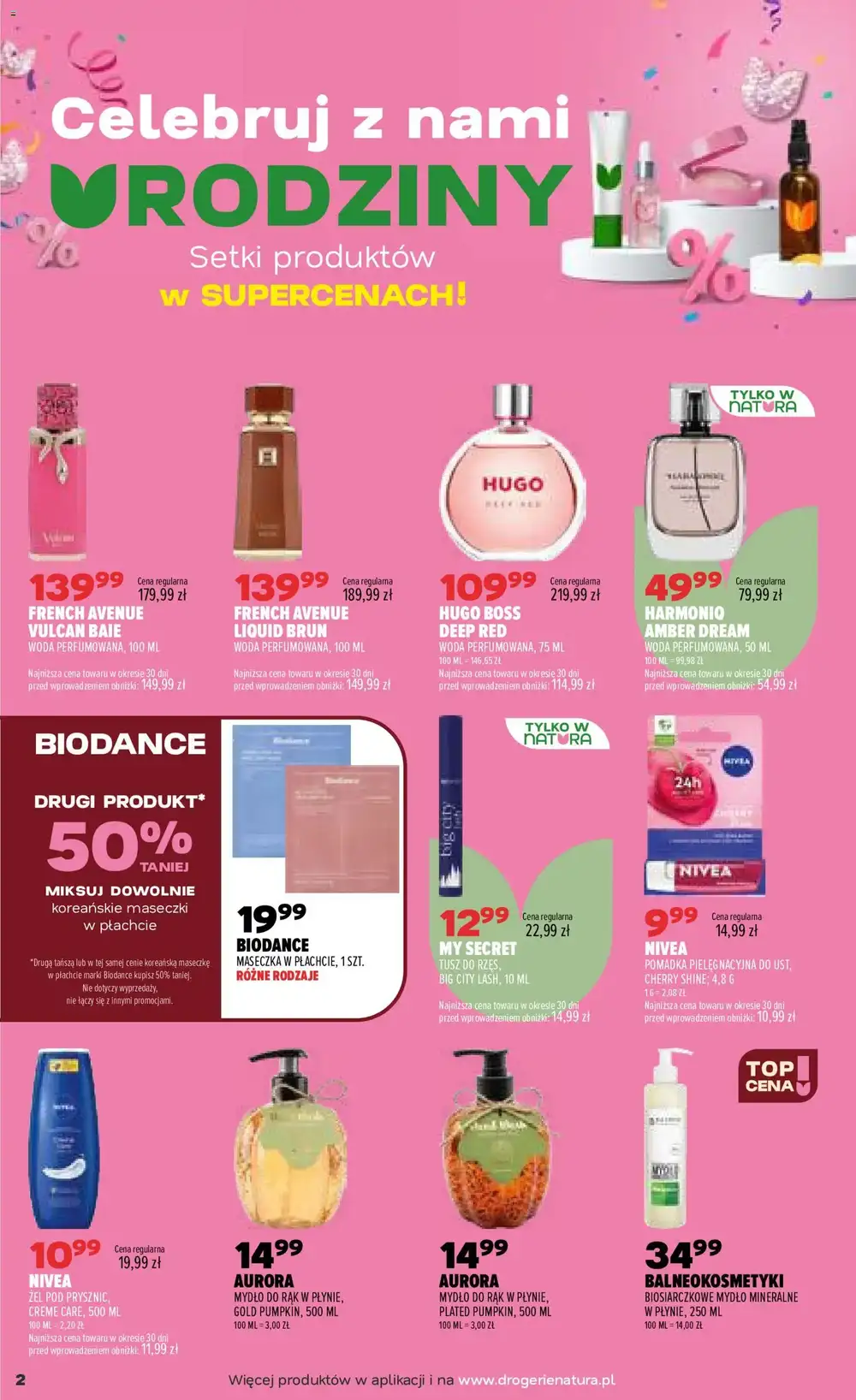 Drogerie Natura gazetka promocyjna od 01.10.2026
