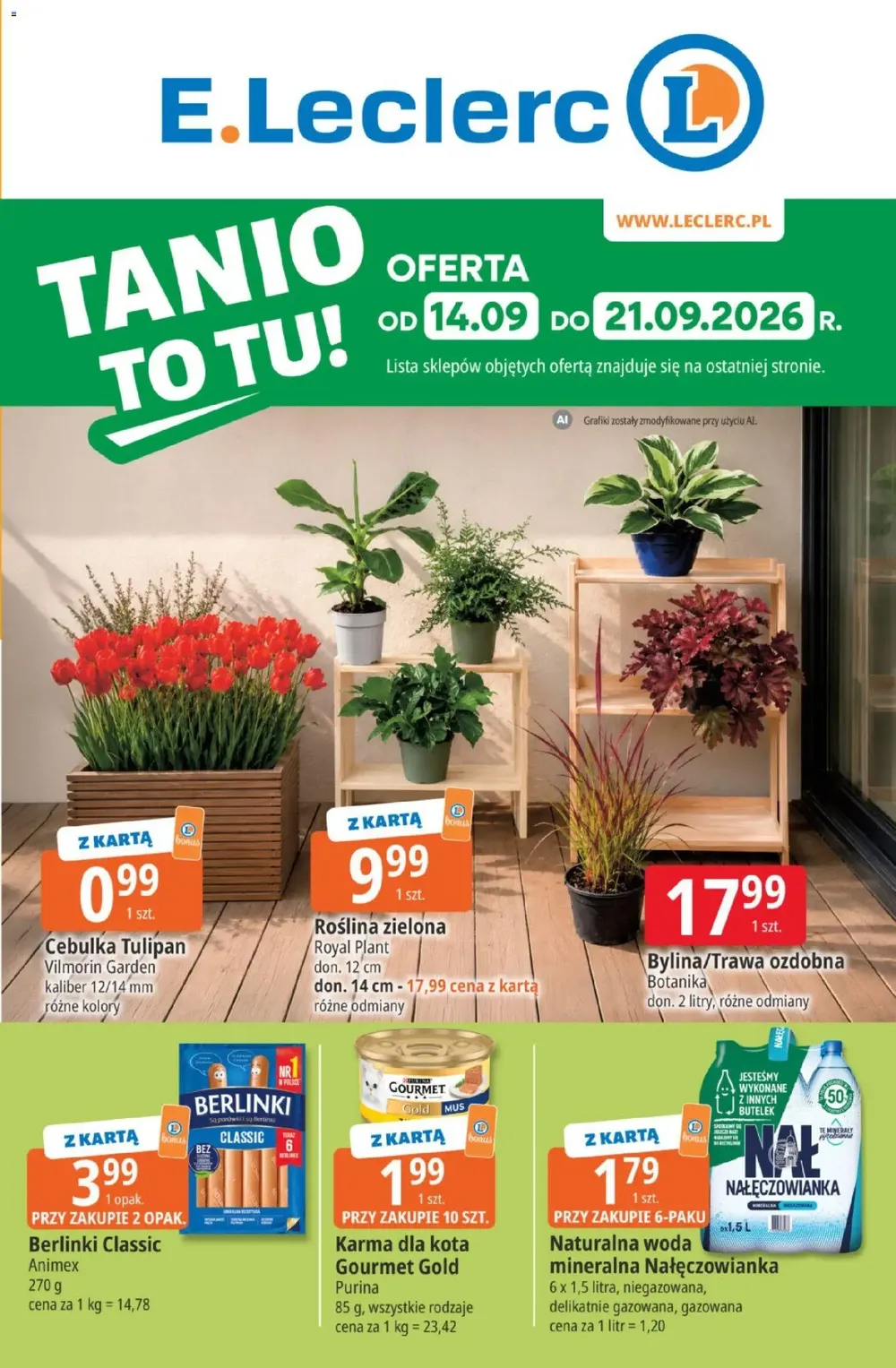E.Leclerc gazetka promocyjna od 14.09.2026