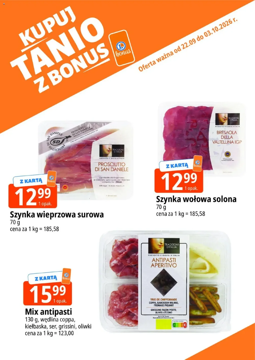E.Leclerc gazetka promocyjna od 22.09.2026