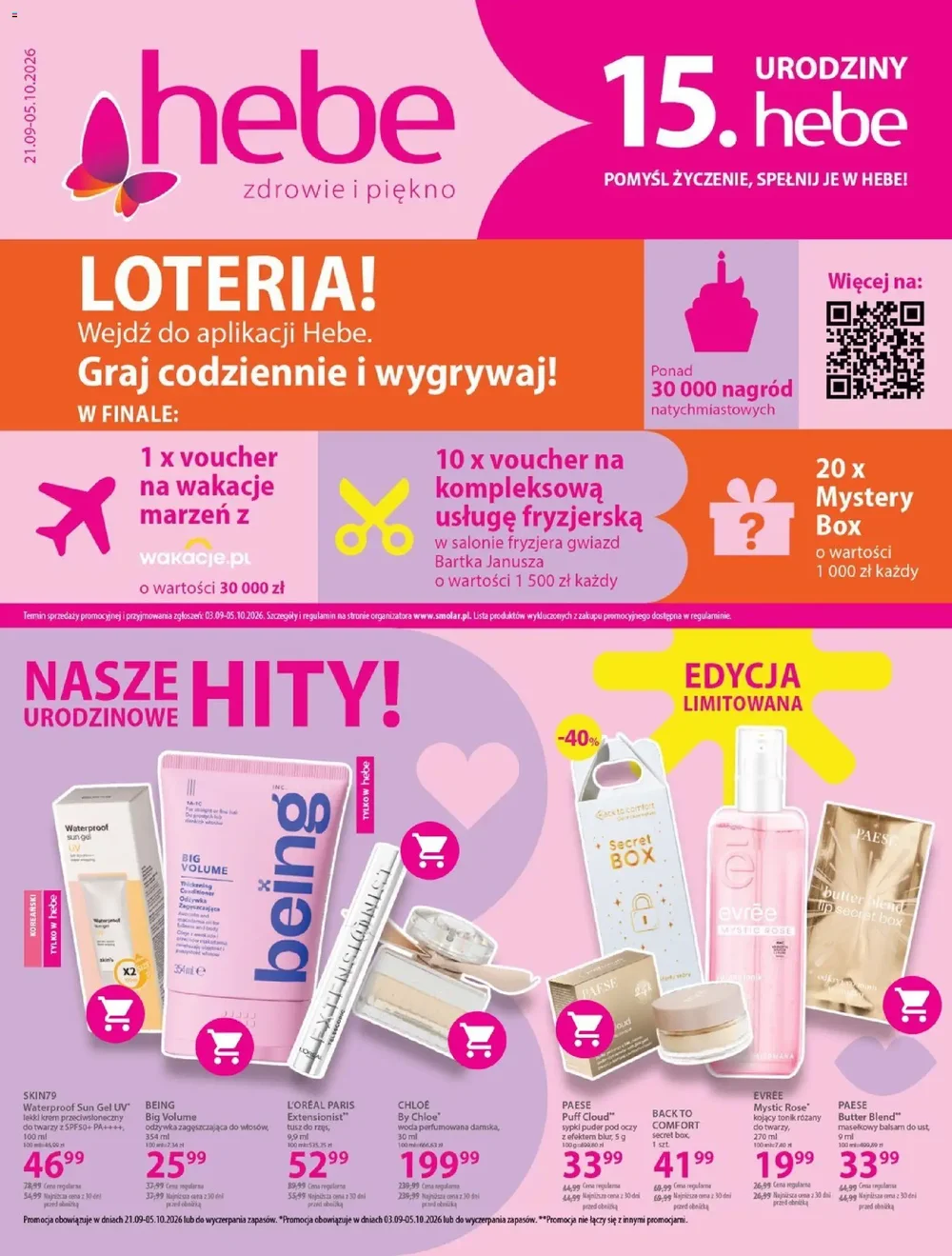 Hebe gazetka promocyjna od 21.09.2026