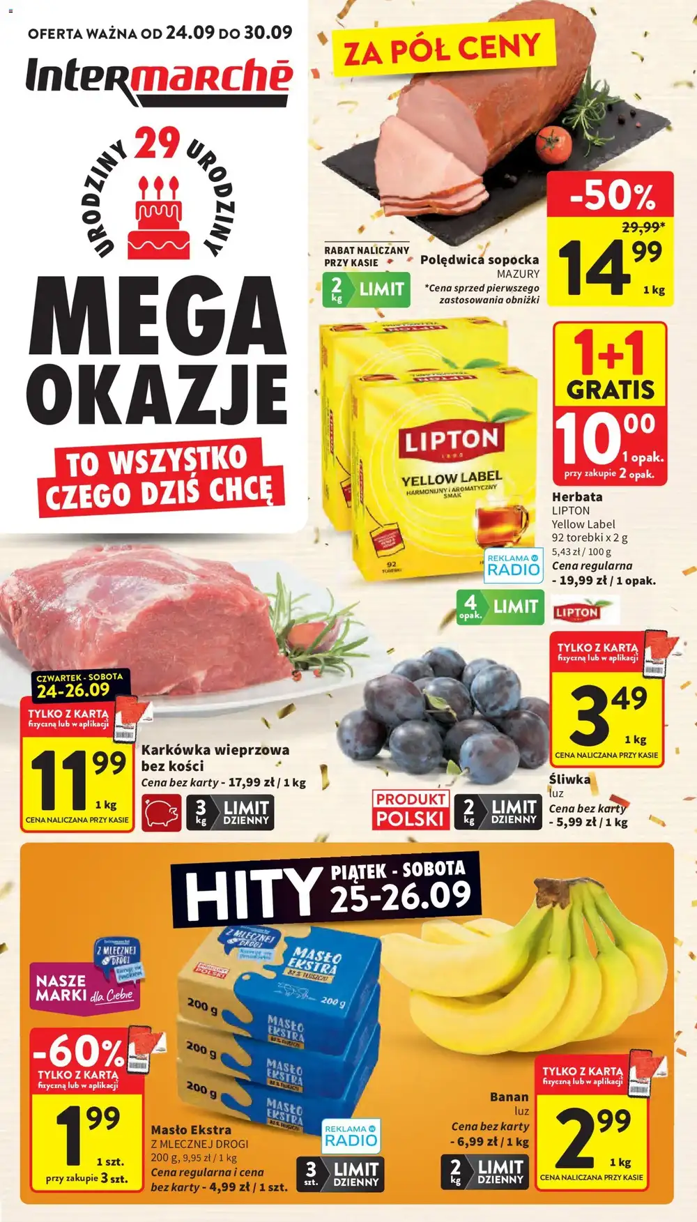 Intermarche gazetka promocyjna od 24.09.2026