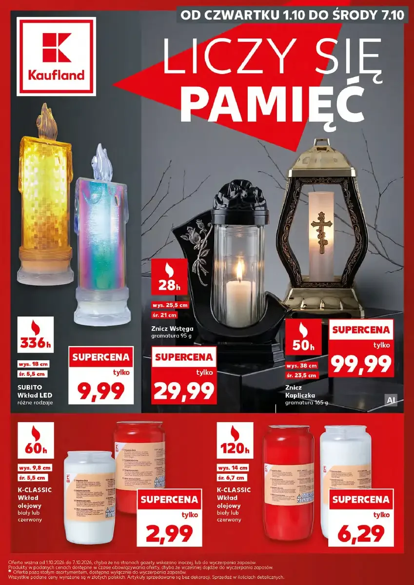Kaufland gazetka promocyjna od 01.10.2026