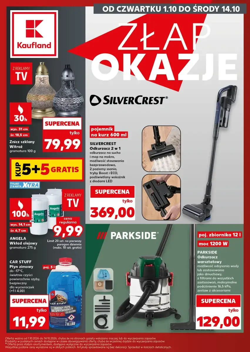 Kaufland gazetka promocyjna od 01.10.2026