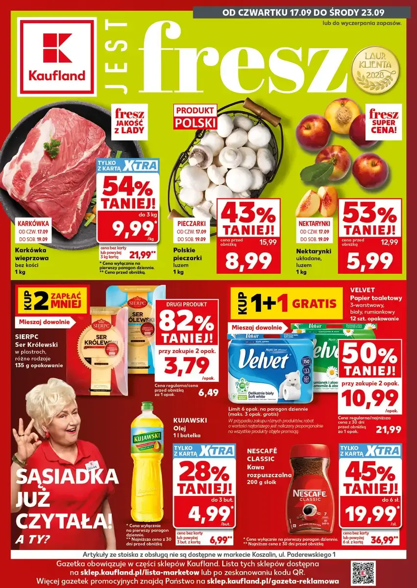 Kaufland gazetka promocyjna od 17.09.2026