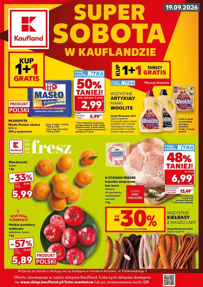 Kaufland gazetka promocyjna od 19.09.2026