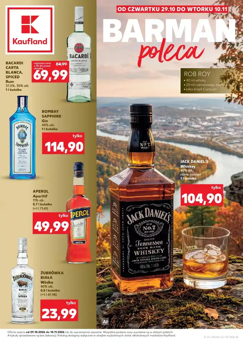 Kaufland gazetka od 29.10.2026 – Barek