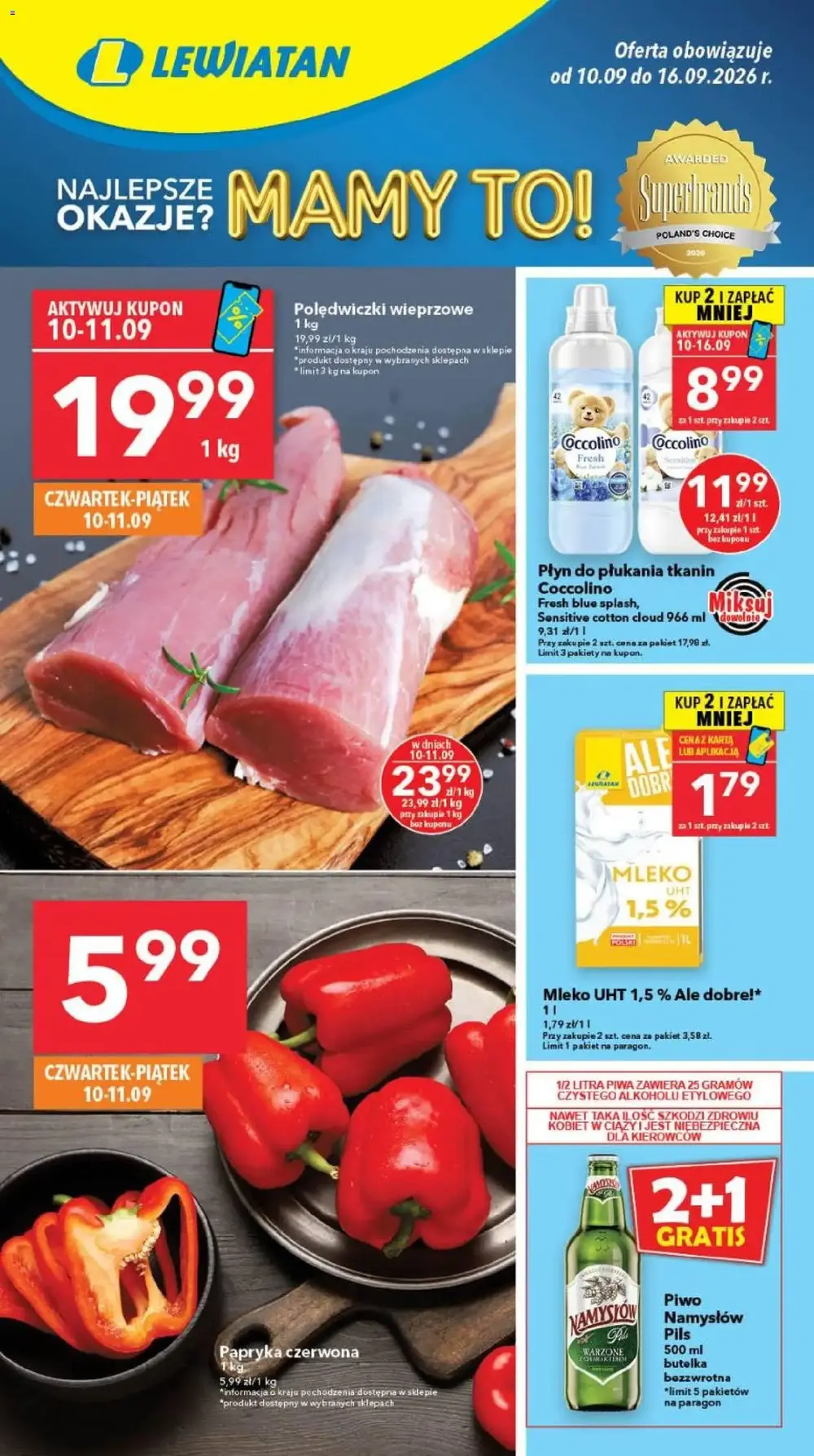 Lewiatan gazetka promocyjna od 10.09.2026