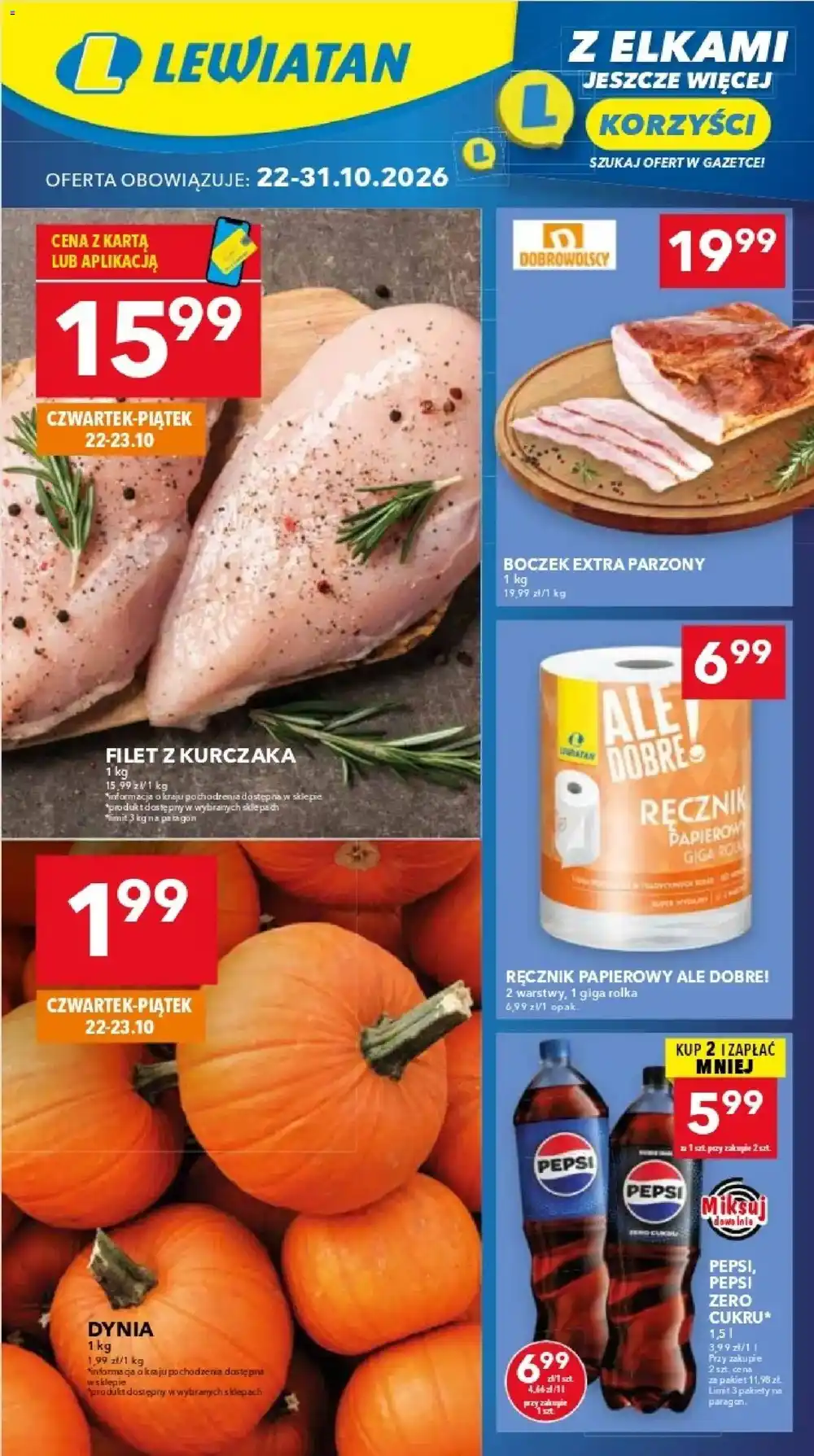 Lewiatan gazetka promocyjna od 22.10.2026