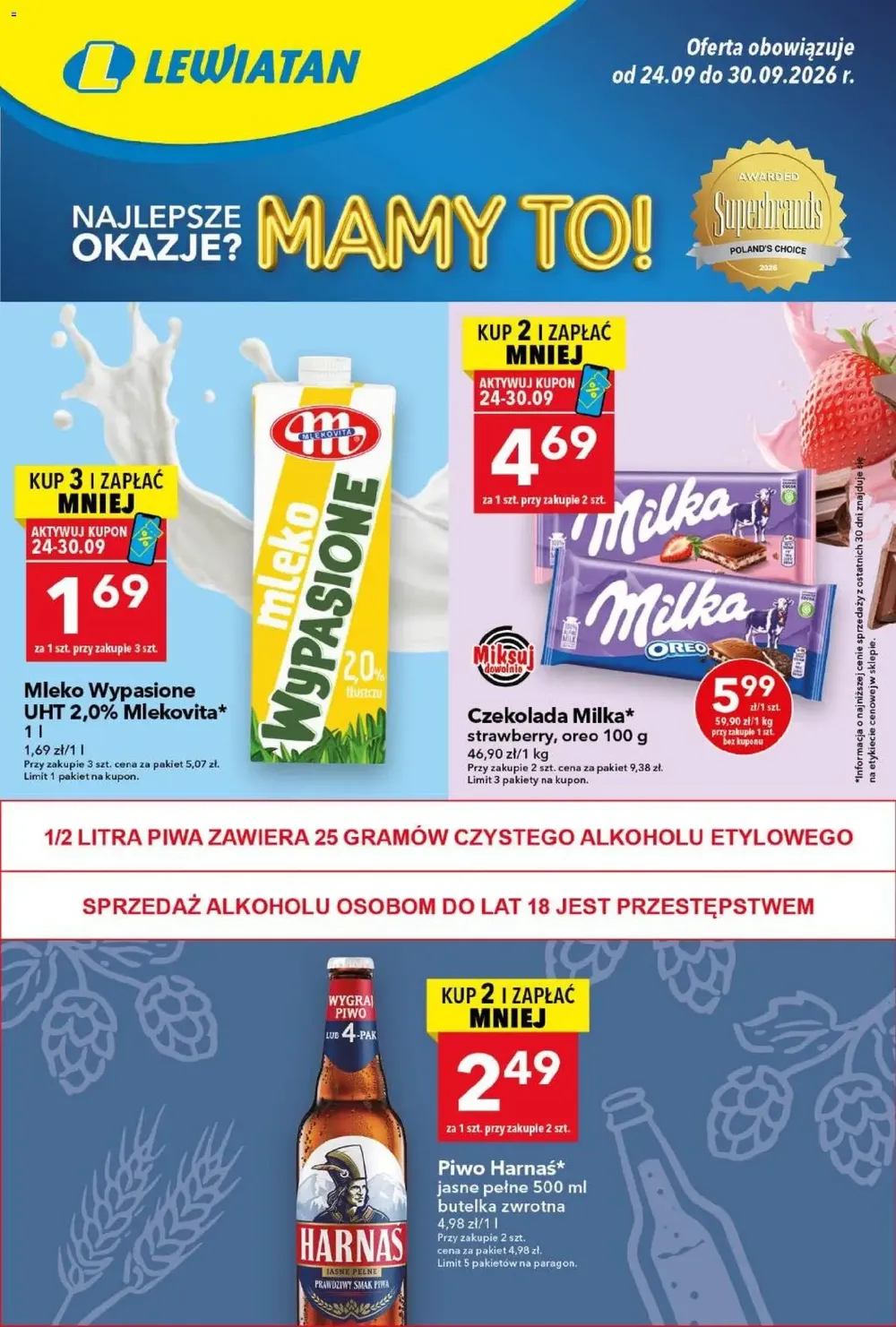 Lewiatan gazetka promocyjna od 24.09.2026