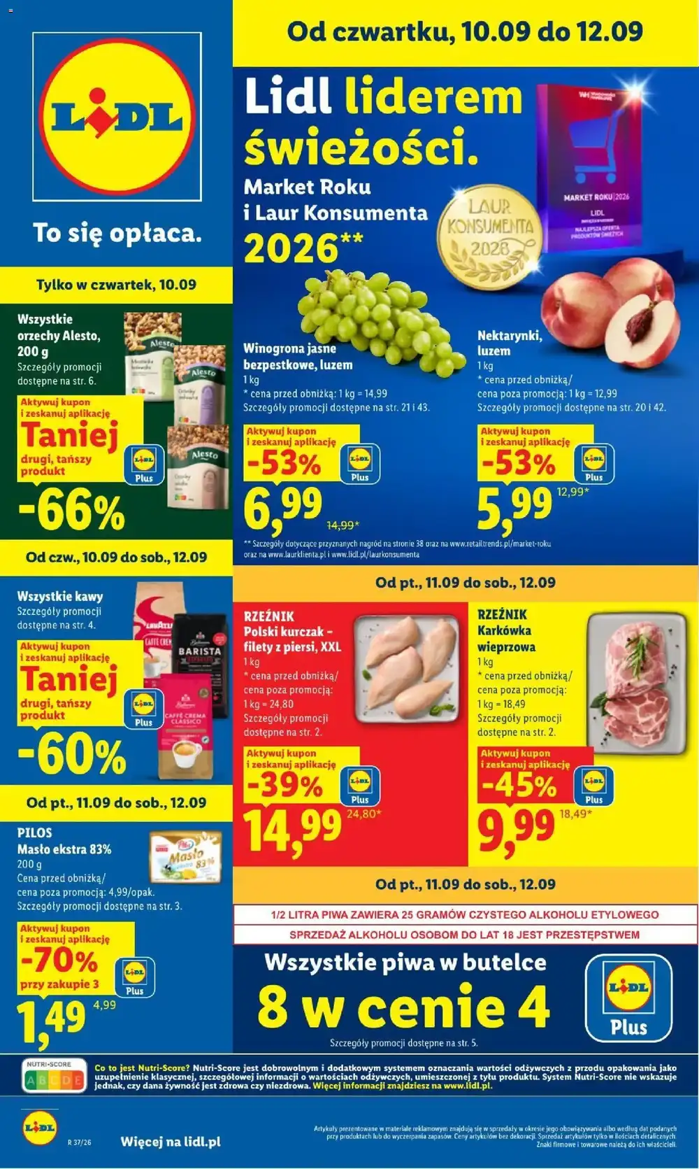 Lidl gazetka promocyjna od 10.09.2026