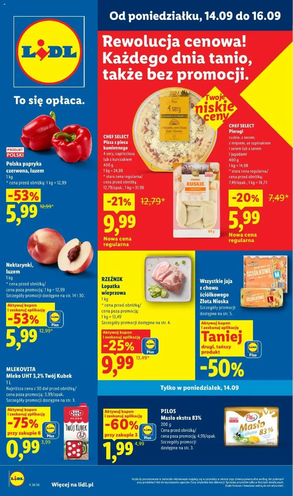 Lidl gazetka promocyjna od 14.09.2026