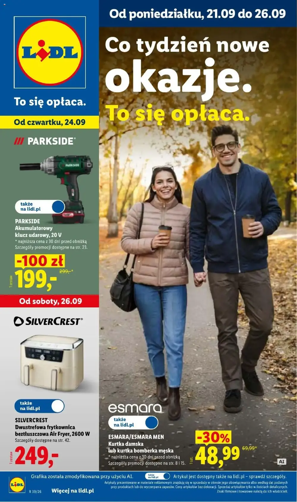 Lidl gazetka promocyjna od 21.09.2026