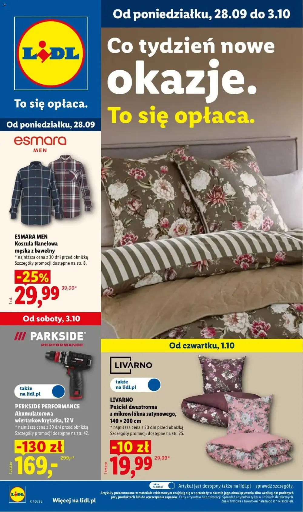 Lidl gazetka promocyjna od 28.09.2026